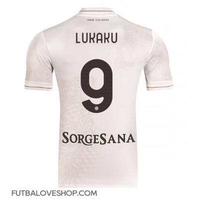 Dres SSC Napoli Romelu Lukaku #9 Preč 2025-26 Krátky Rukáv Dres SSC Napoli Romelu Lukaku #9 Preč 2025-26 Krátky Rukáv